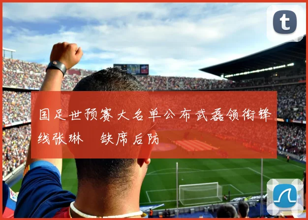 国足世预赛大名单公布武磊领衔锋线张琳芃缺席后防
